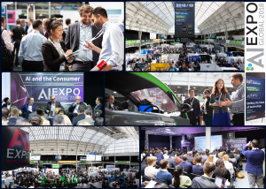 AI Highlights Global 2018 blue backround